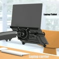 thumbnail image 5 of Zeiwohndc Laptop Desk Stand Attachment VESA Mount Tray Holder Up to 17Inch Ventilated, 5 of 15