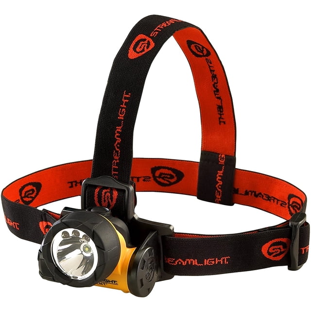 light 61050 Trident Super-Bright Multi-Purpose Headlamp, Yellow - 80 Lumens