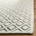 thumbnail image 4 of SAFAVIEH Vermont Thurstan Geometric Wool Runner Rug, Ivory/Black, 2'3" x 6', 4 of 11