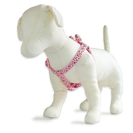 SimplyDog Pink Cheetah Harness