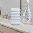 thumbnail image 5 of Guanhe Bathroom Towels, Super Absorbent Coral Towel Shower Towels Soft Bath Towel Sets Bath Saving for College Students Dorm Christmas Gifts，14''x30'', 5 of 6