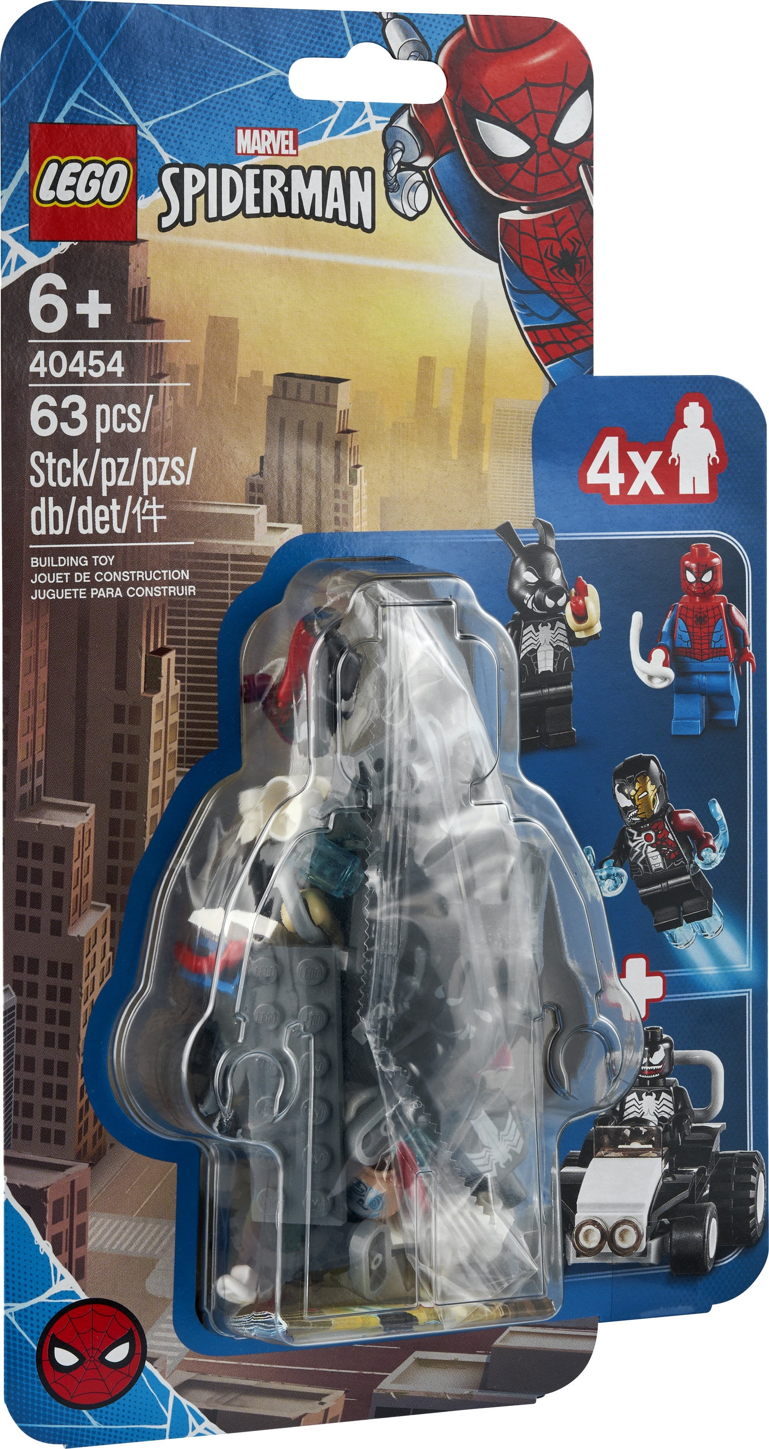 Ledningsevne ler Problemer LEGO Spider-Man versus Venom and Iron Venom 40454 Building Set (63 Pieces)  - Walmart.com
