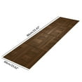 thumbnail image 2 of Bathroom Rugs Soft Non Slip Absorbent Memory Foam Bath Mat Extra Large Size Runner Long Rug for Bath Room Shower Tub Floors Mats, 24" x 36"(Rustic Wood Grain), 2 of 3