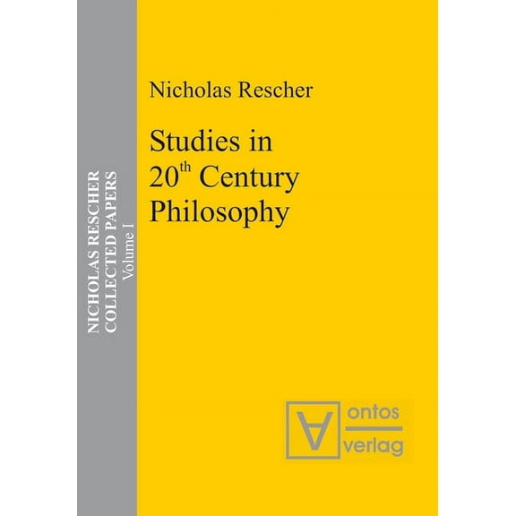 Studies in 20th Century Philosophy, (Hardcover)