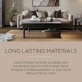 thumbnail image 2 of Maven Lane Emin Handmade Heritage Wooden Rectangular Coffee Table, Grey Finish, 2 of 6