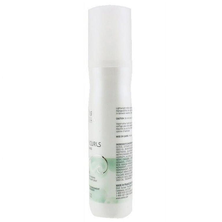 Wella Nutricurls Milky Waves Nourishing Hairspray 5Oz/150Ml