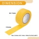 thumbnail image 4 of Cinta de pintor universal Unique Bargains - Cinta de enmascarar para pintura de automóviles DIY sin residuos - Papel crepé amarillo - 2 pulgadas x 60.1 yardas, 4 of 7
