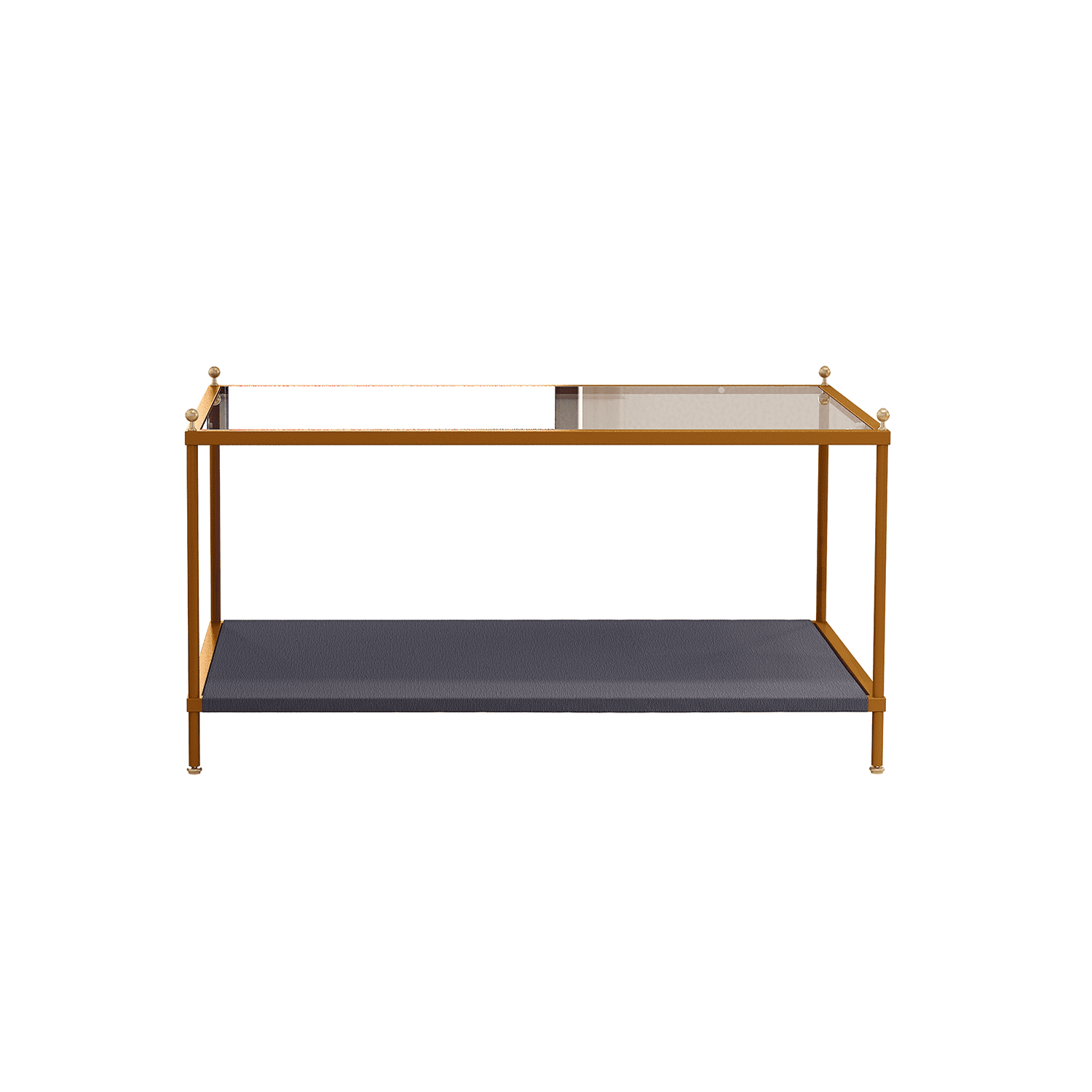Kadyn Rectangular Coffee Table, Glass Tabletop Coffee Table for Living Room, Carbon steel Tea Table Share With Pets(Provide Pet Mat), Gold Kadyn Rectangular Coffee Table, Glass Tabletop Coffee Table for Living Room, Carbon steel Tea Table Share With Pets(Provide Pet Mat), Gold