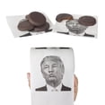 thumbnail image 2 of Rollo de papel higiénico novedad Donald Trump beso impreso broma servilleta 10 Uds, 2 of 6