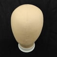 thumbnail image 4 of Xingzhi Canvas Block Head Manequin Head For Making Wigs Hats Styling Display 56cm, 4 of 7
