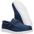 thumbnail image 4 of HEYDUDE Wally Stretch Sox Wide , Navy, 11, 4 of 6