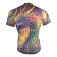 thumbnail image 4 of joogoo Dreamy Dragon Pattern Men's Cycling Jerseys Mountain Bike Short Sleeve Tops XL, 4 of 7