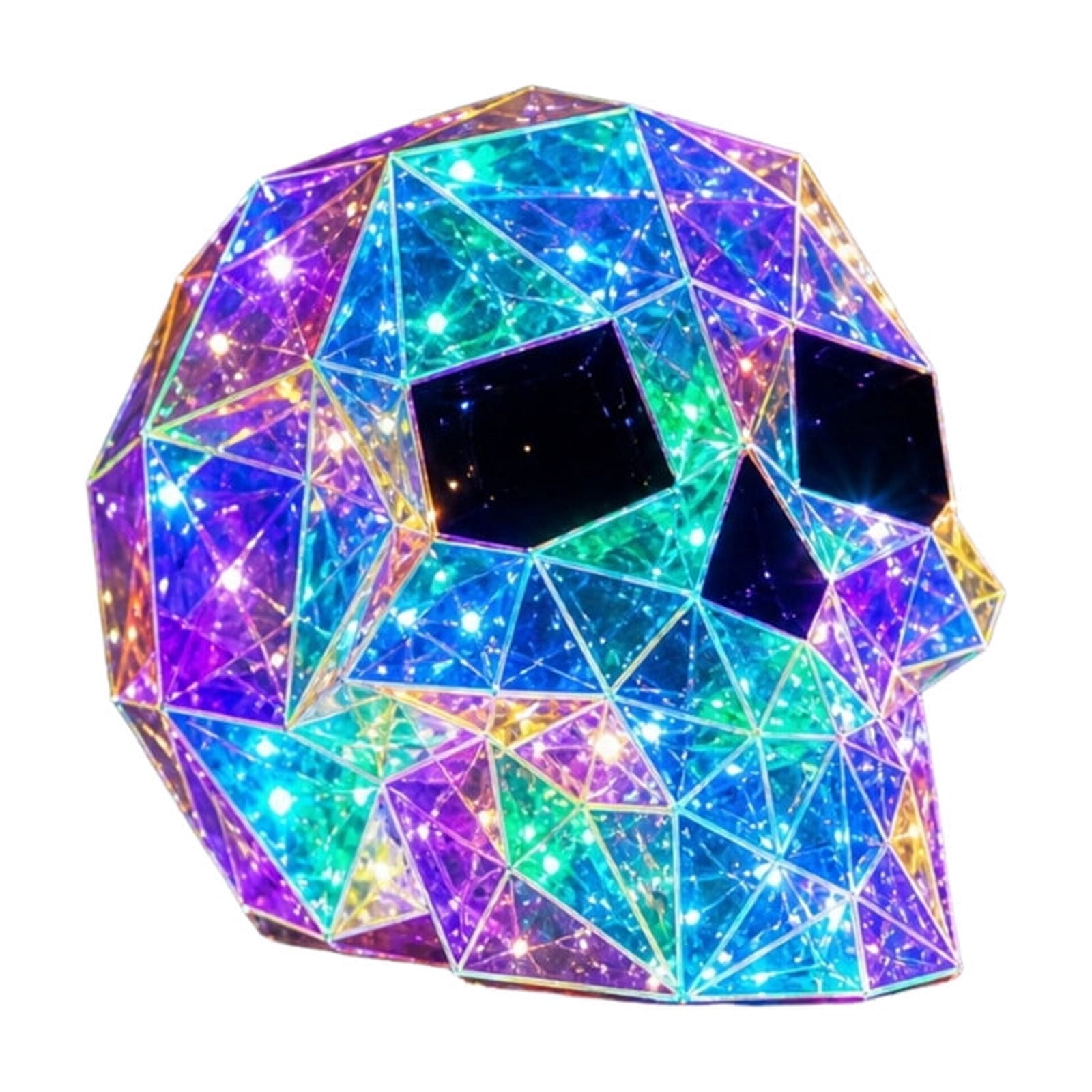 Glowing Skull Head Halloween Props And Decorations Party Supplies