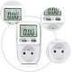 thumbnail image 2 of Medidor de energía con toma de vatímetro, medidor de consumo de energía Monitor de consumo de energía con pantalla LCD TUNC Sencillez, 2 of 5
