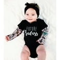 thumbnail image 2 of Badass - 12-24 Months Biker Tat Tee Bodysuit, 2 of 6