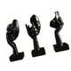 thumbnail image 1 of 3 estatuas de pensadores, figuras modernas, decoraciones de escritorio coleccionables abstractas negro, 1 of 9