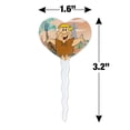 thumbnail image 6 of The Flintstones Barney Character Heart Love Cupcake Picks Toppers Decoration Set of 6, 6 of 7