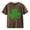 Brown, variant on XIMIN Girls Boys Heart-Inlaid Clover Kids' Short-Sleeve T-Shirt - Distressed Green Graphic, Comfy Soft St. Patrick's Day Lucky Charm Top