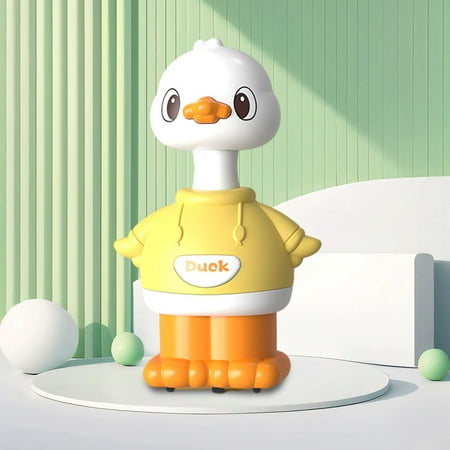 

Fufafayo kids christmas gifts Push-powered Duckling Toys For Small Children Imitate Crawling Toys For Boys And Girls Toddler Toys