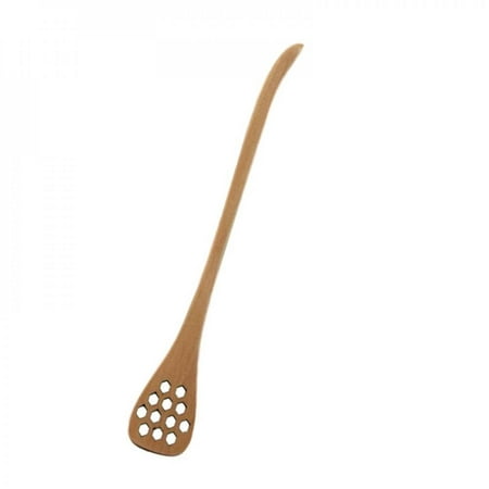

Promotion Sell!Wooden Honey Spoon Japanese Mixing Spoon Long Handle Wooden Spoon Solid Wood Tableware