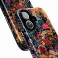 thumbnail image 3 of Luxury Floral Peacock Touch Case, Artistic Botanical Design Protective Cover, Dual Layer Phone Case for iPhone 11 12 13 14 15 16 Pro Max Mini Plus, 3 of 6