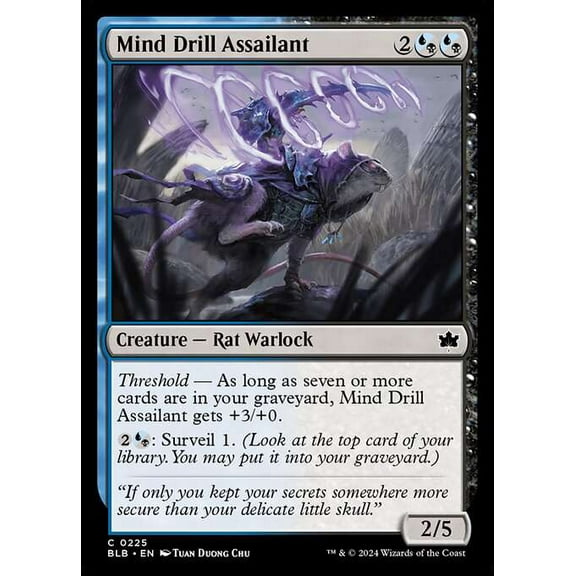 MtG Bloomburrow Common Mind Drill Assailant #225