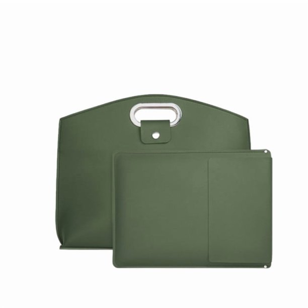 Bolso de mano para portátil de mujer, de piel de gran capacidad, resistente al desgaste y a los arañazos, para portátil, tableta, para desplazamientos diarios.