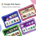 thumbnail image 2 of Kids Tablet, 10.1 Inch Android Toddler Tablet with Case, 4GB RAM 64GB ROM 1TB Expand, 15-hr 8000mAh Battery, Tablet for Kids Ages 3-7 8 10 12 14, WiFi 6, BT 5.0, Parental Controls, Kids Space, 2 of 7