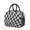 Black and White-1, variant on Rainbow Checkered Pattern Insulated Leakproof Lunch Box for Work, Lunch Bag for Women Men, Loncheras Para Mujer for Beach Travel Picnic Camping