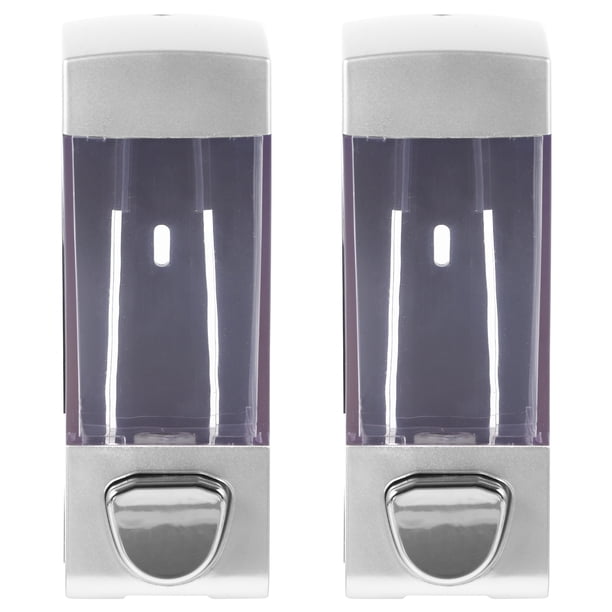 EeaseMX Dispensador de jabón de pared para ducha, champú y accesorios de baño, 2 unidades
