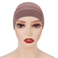 thumbnail image 1 of Gorra cilíndrica monocromática modal, gorra de base, gorra de cuello de mujer de algodón mercerizado de alta elasticidad, 1 of 6