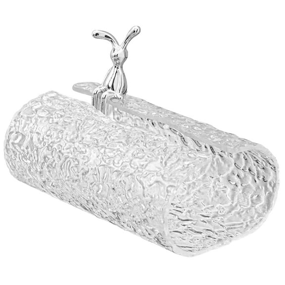 BESTYASH Facial Tissues Boxes Modern Tissue Holder Transparent 1Set