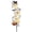 A006- Clear (Ghost), variant on Halloween Decorations Outdoor Solar Powered Cauldron Witch Garden Light, Spooky Metal Halloween Yard Decorations Outdoor for Lawn Patio, Scary Halloween Outdoor Decor Holiday