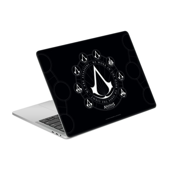 Head Case Designs Officially Licensed Assassin's Creed Logo Crests Vinyl Sticker Skin Decal Cover Compatible with Apple MacBook Pro 13" A1989 / A2159