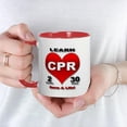 thumbnail image 3 of CafePress - Save A Life! Mug - 11 oz Ceramic Mug - Novelty Coffee Tea Cup, 3 of 3