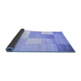 thumbnail image 2 of Ahgly Company Indoor Rectangle Checkered Blue Modern Area Rugs, 5' x 7', 2 of 4