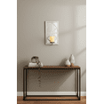 thumbnail image 3 of Windowpane Mirror Wall Sconce With Candle - Black, Natural, or White, 3 of 14