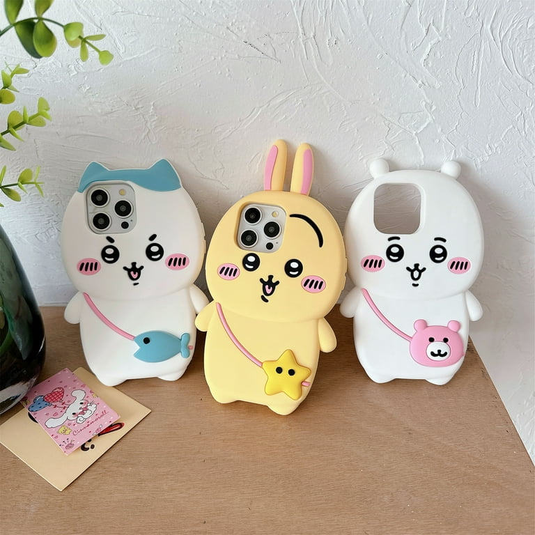 Chiikawa Kawaii Phone Case, Cartoon Anime, Soft Bumper