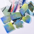 thumbnail image 4 of POINTERTECK 1 Pcs Epoxy Resin Mold Non-stick Multipurpose Double Holes Keychain Pendant Casting Mold Art Craft Tool, 4 of 10