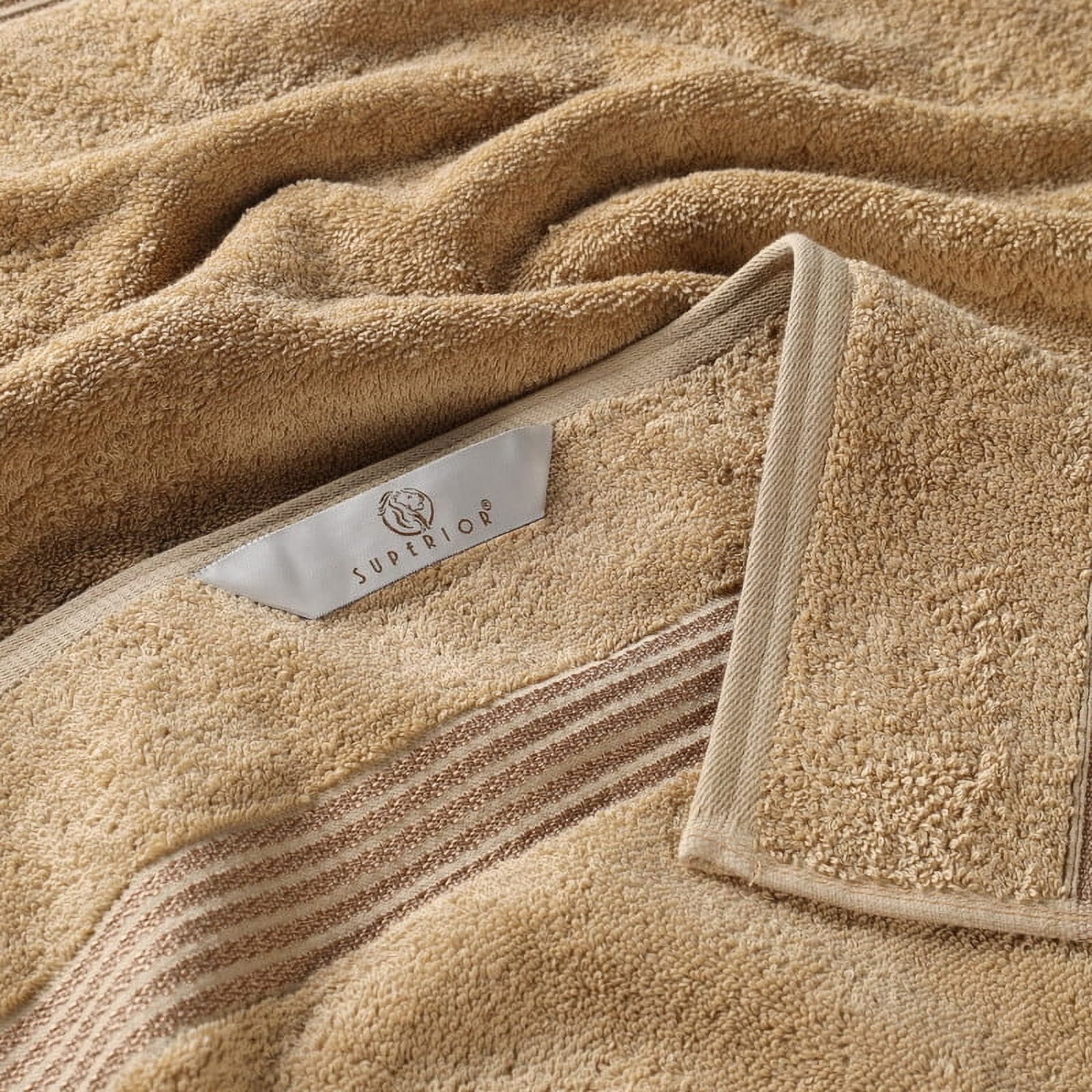 Superior Egyptian Cotton Absorbent Toast Bath Sheet Set of 2