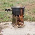 thumbnail image 2 of Lixada Compact Folding Wood for Outdoor Camping Cooking Picnic, 2 of 7