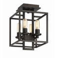 thumbnail image 3 of Craftmade Lighting - Four Light Semi Flush - Ceiling Lighting - Cubic - Four, 3 of 3