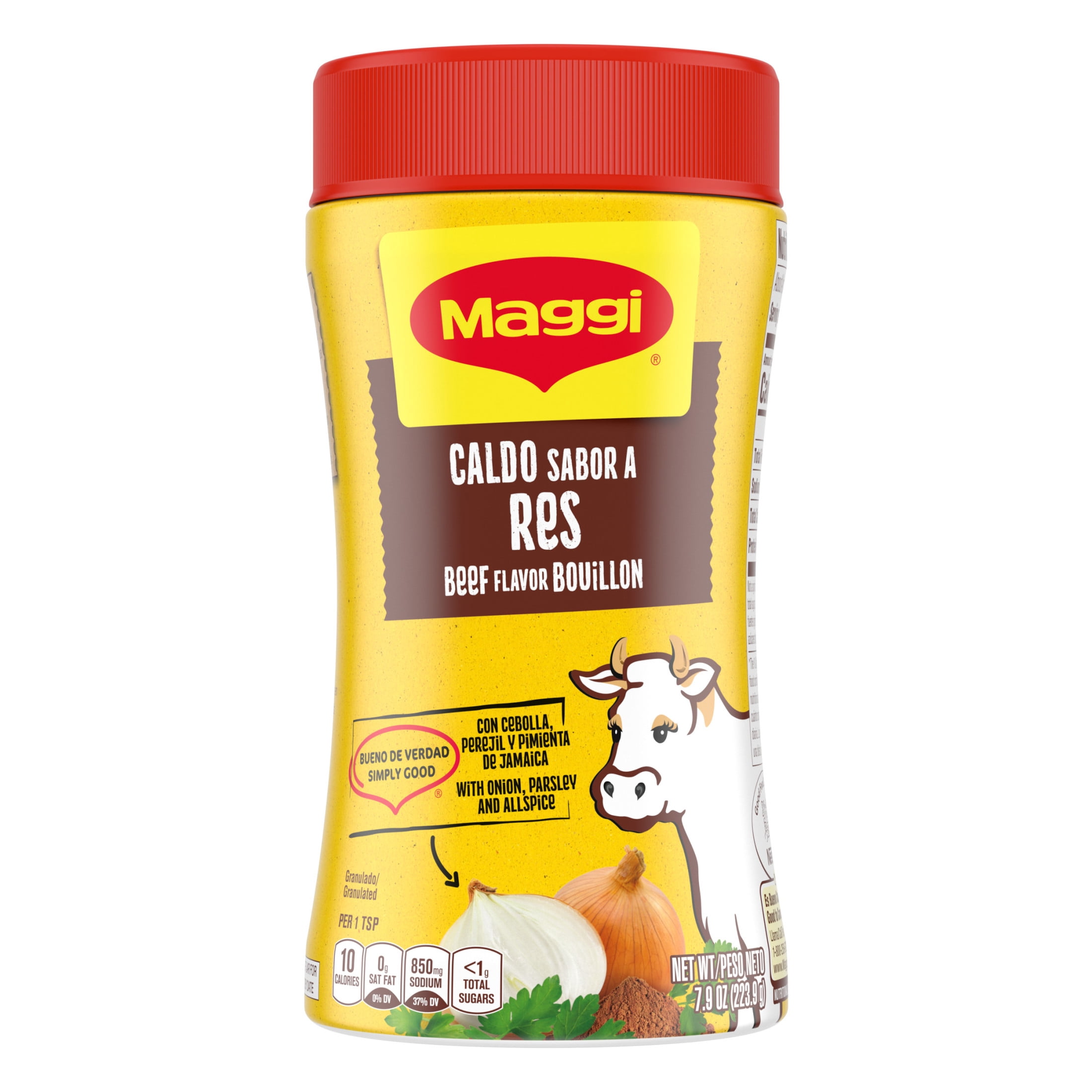Maggi Granulated Beef Flavor Bouillon Ground, 7.9 oz