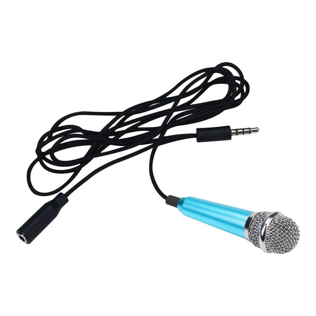 Birdeem Mini Microphone de Karaoké à Condensateur pour Téléphone Ordinateur Mini Microphone