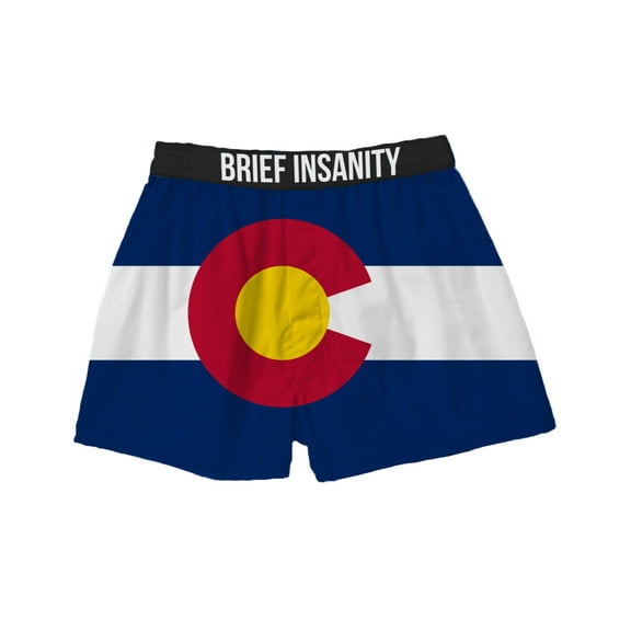 Brief Insanity Mens I'm Fried Eggs Novelty Underwear Boxer Shorts M