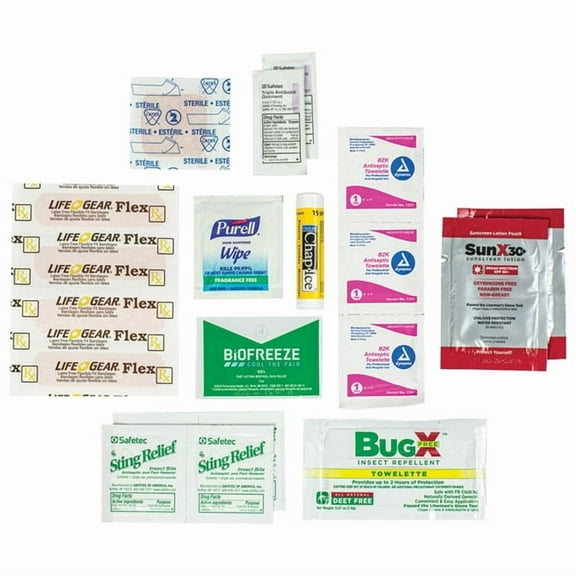Life gear 41-3910 Outdoor Necessities And First Aid Essentials Kit