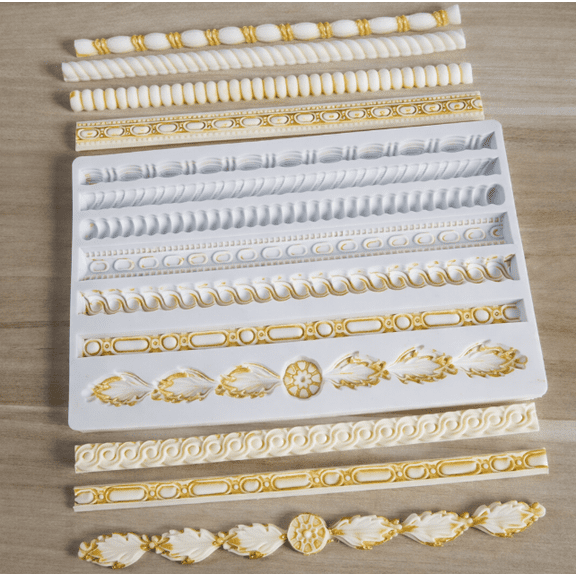 Victorian Trimmings  Silicone Mold