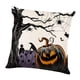 thumbnail image 5 of Funda de almohada de Halloween, funda de almohada premium elegante, funda de cojín de poliéster Estilo D, 5 of 9