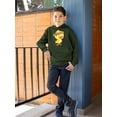thumbnail image 2 of Duck With A Wreath Hoodie Juniors -Image by Shutterstock,  Large, 2 of 4