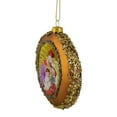 thumbnail image 4 of 4" Joseph, Mary and Baby Jesus Sequin Religious Glass Disc Christmas Ornament, 4 of 5